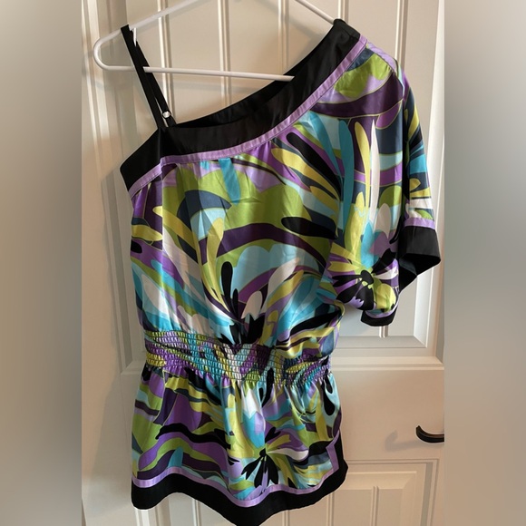 Iz Byer Tops - Iz Byer Multicolor Abstract Dress